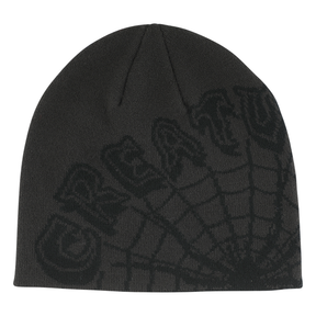 Bonnet Creature Web Skull Cap Charcoal