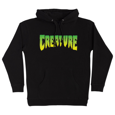 Sweat à capuche Creature Logo Black