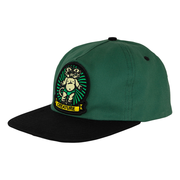 Creature Cap Sideshow Snapback Green