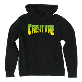 Creature Sweat Creature Logo Hood Black