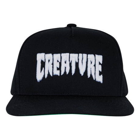 Casquette snapback Creature Mono Logo Black