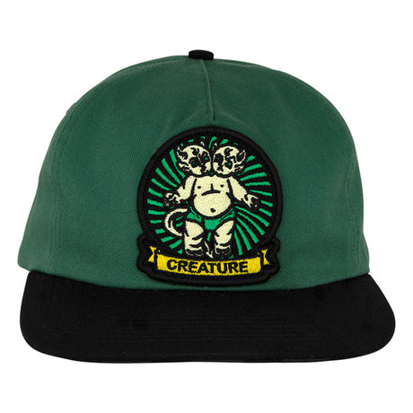 Creature Cap Sideshow Snapback Green
