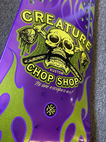 Creature Deck Chop Shop Flame