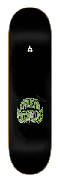 Planche de skateboard Creature Gravette Hippie Skull Iiii 8,3"