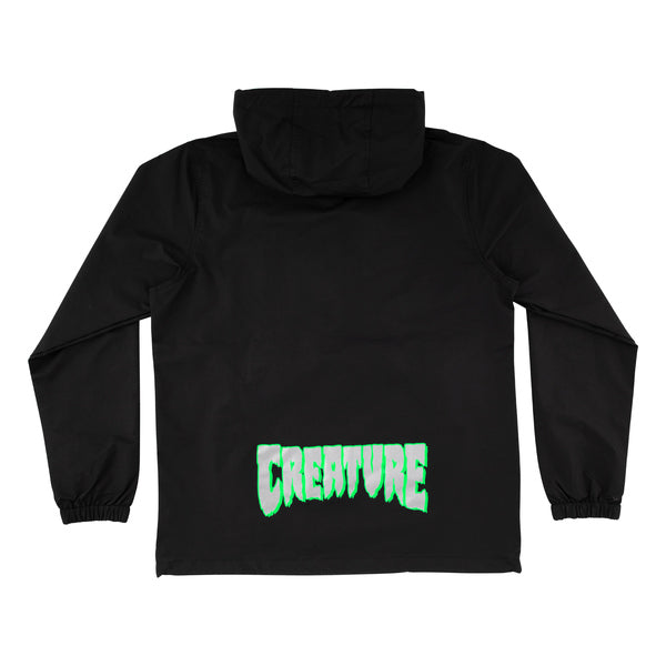 Creature Jacket Patent Anorak Regular Black