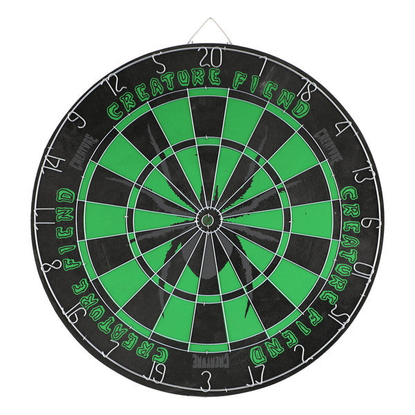 Creature Jeu de Flechette Web Dart Board Black DK Green