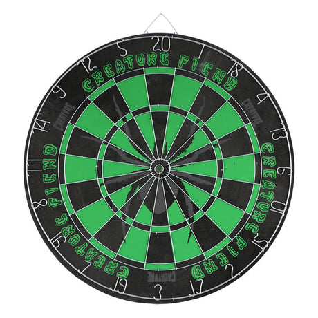 Creature Jeu de Flechette Web Dart Board Black DK Green