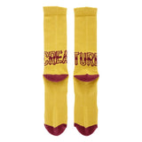 Creature Socks Drop Out Crew Gold