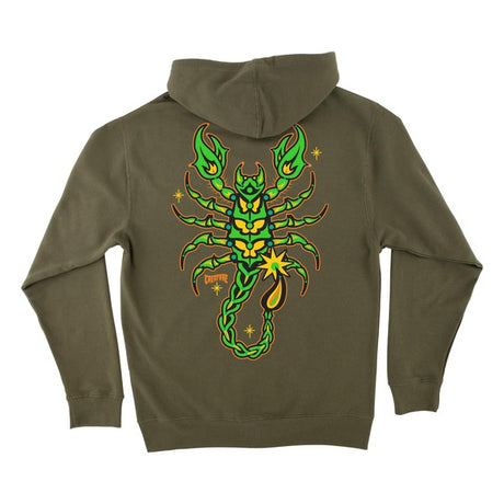Creature Sweat Deadly Sands Zip Hood Army