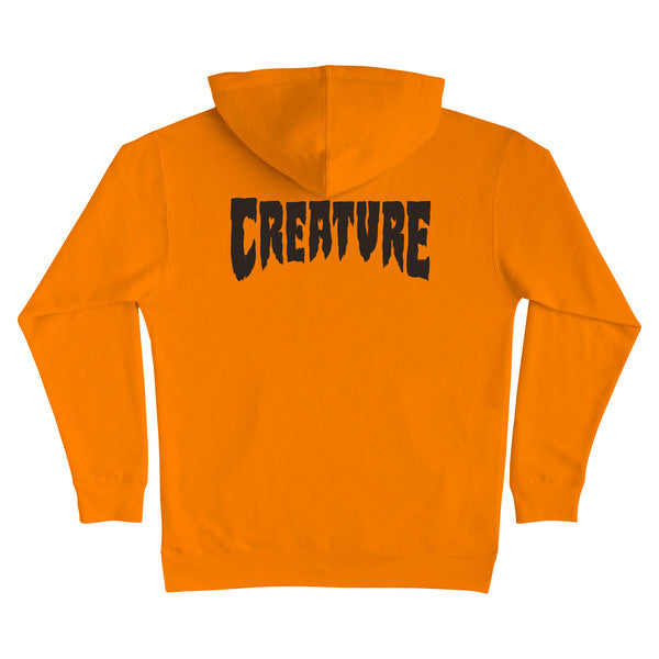 Sweat à capuche Creature Mono Safety Orange