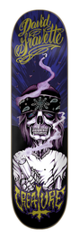 Planche de skateboard Creature Gravette Hippie Skull 20TH 8,3"