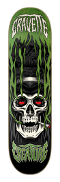 Planche de skateboard Creature Gravette Hippie Skull Iiii 8,3"