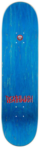 Deathwish Deck Deathspray Blk Sil Foil