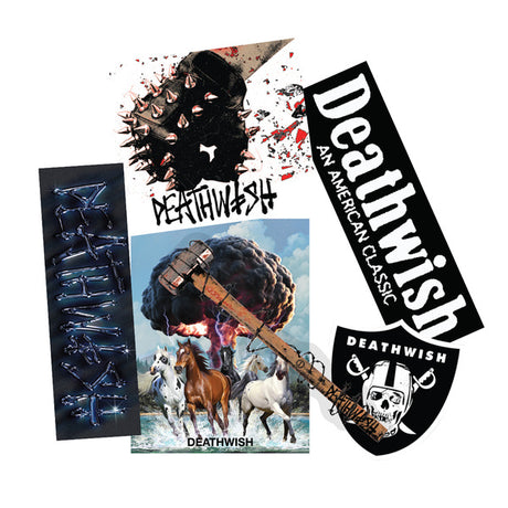 Deathwish Stickers Nation 6Pk