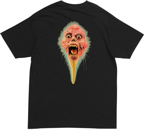 Deathwish T-Shirt Skull Blk