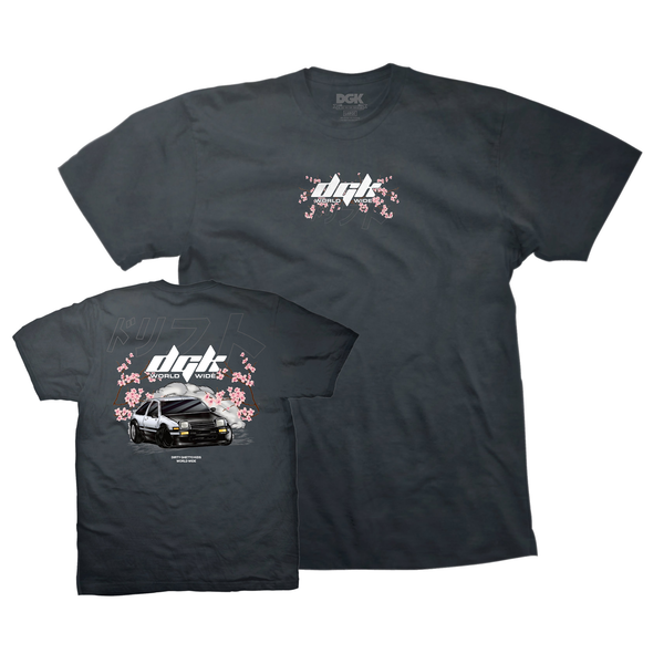 Tee-shirt DGK Kanji Drift Vintage Black