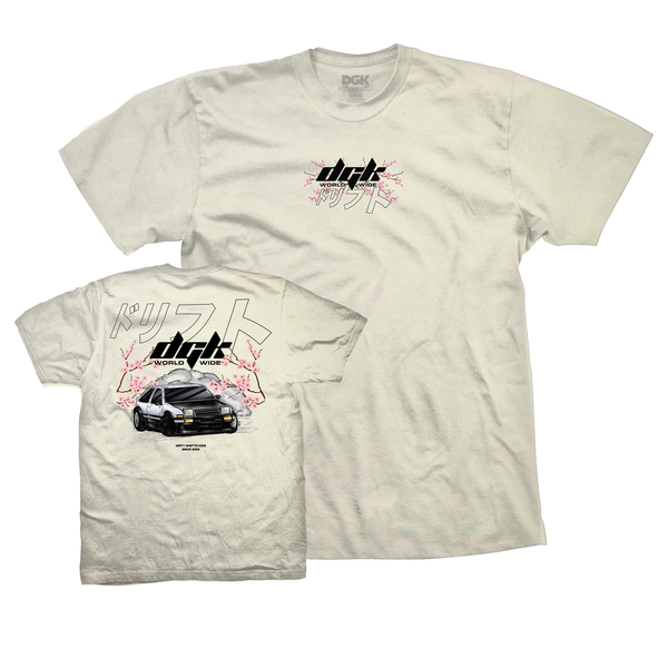 Tee-shirt DGK Kanji Drift Cream