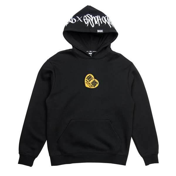 Sweat à capuche DGK Kaido House Torque Black