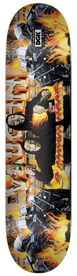 Dgk Deck Ghetto Fab Vaughn 8.0