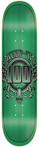 Dgk Deck Keep It 100 8.06