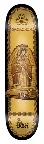 Planche de skateboard DGK Lo-Side (Dipped) Ortiz Black 8,1"