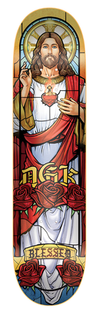 Planche de skateboard DGK Prince Of Peace Rainbow Prismatic 8,1"