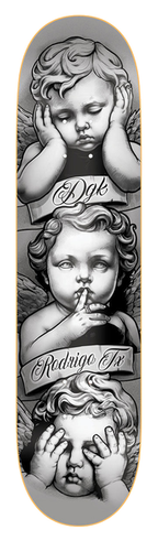 Dgk Deck Shhhh Tx White 8.25