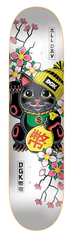 Planche de skateboard DGK Lucky Cat White 8,25"