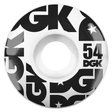 Dgk Wheels (Jeu De 4) 54Mm Street Formula 101A