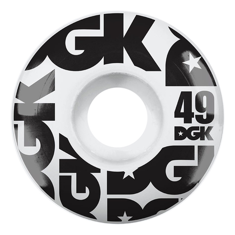 Dgk Wheels (Jeu De 4) 49Mm Street Formula 101A