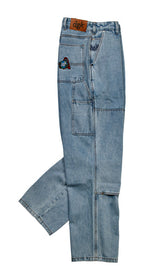 Pantalon DGK Plaza Utility Washed Indigo