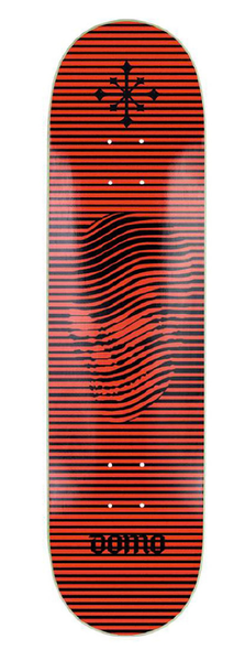 Disorder Deck Domo Lines 8.125 Red Blk