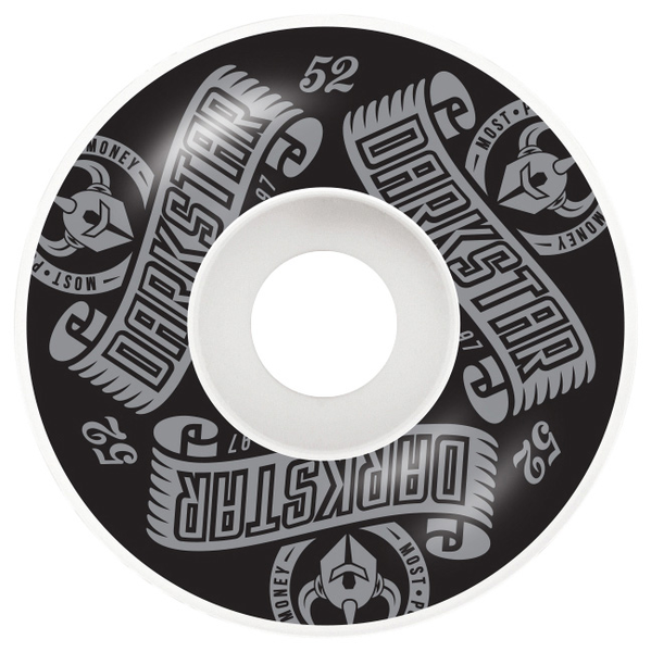 Darkstar Wheels (Jeu De 4) 52Mm Arcs Silver 101A