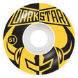 Darkstar Wheels (Jeu De 4) 51Mm Divides Mustard 101A