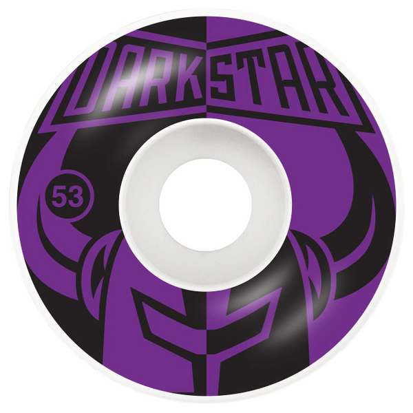 Darkstar Wheels (Jeu De 4) 53Mm Divides Purple 101A