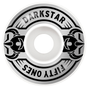 Darkstar Wheels (Jeu De 4) 51Mm Quarter Silver 101A