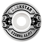 Darkstar Wheels (Jeu De 4) 53Mm Quarter Silver 101A