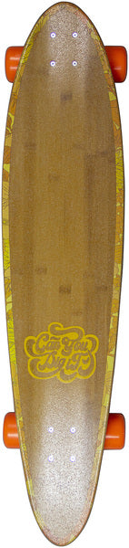Dusters Complete Longboard Dig It 40 Bamboo Orange