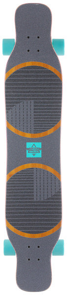 Dusters Complete Longboard Wanderlust 47 Teal Purple