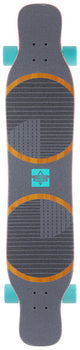 Dusters Complete Longboard Wanderlust 47 Teal Purple