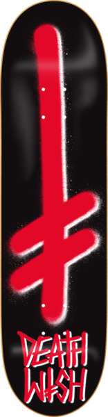 Deathwish Deck Gang Logo Blk Red