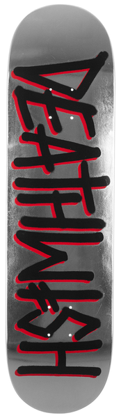 Deathwish Deck Deathspray Blk Sil Foil