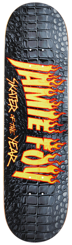 Planche de skateboard Deathwish Jamie Foy Soty 2025 Black 8,5"