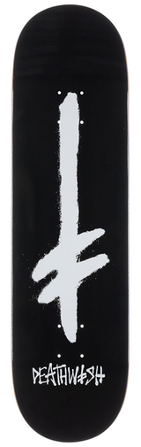Planche de skateboard Deathwish Gang Spray Black White 8,5"