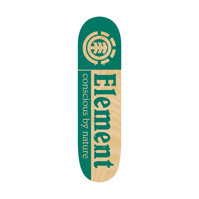 Planche de skateboard Element Section CBN Natural Wood / Teal Green 8,5"