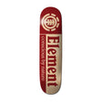 Planche de skateboard Element Section CBN Birch / Red 8"