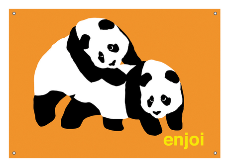 Enjoi Banner Piggyback Panda