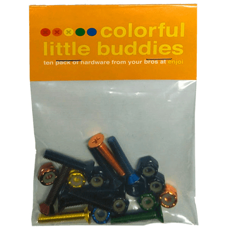 Enjoi Visserie (Jeu De 8) Color Cruci 1 Pouce