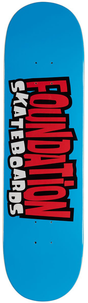 Foundation Deck 8.25 From The 90S Blue