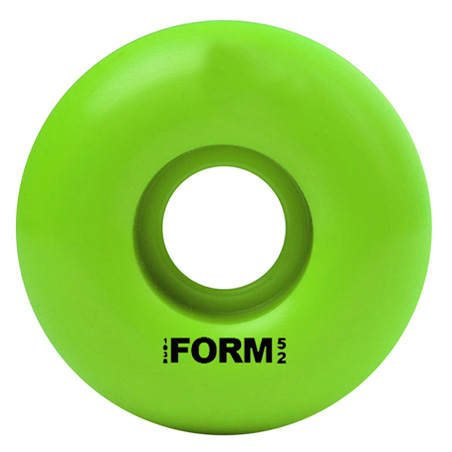 Form Wheels (Jeu De 4) Lime Green 52Mm 101A